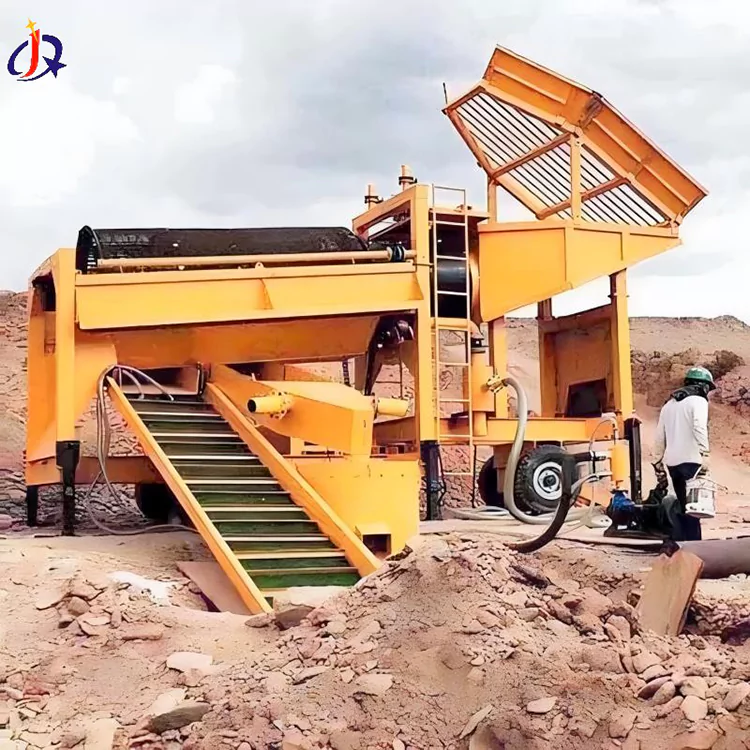 Alluvialt gullprospekteringskjøretøy