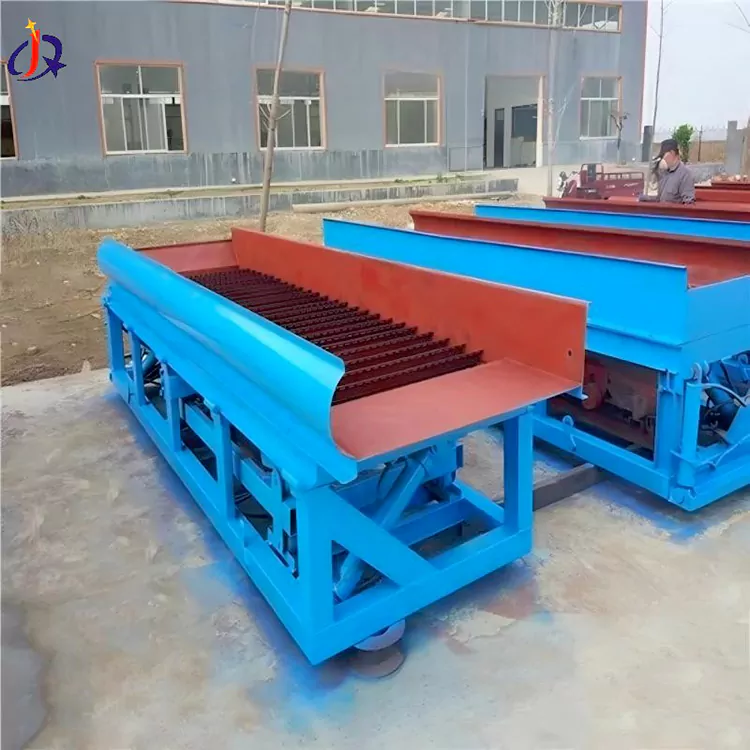 Alluvial gullpulserende sluse