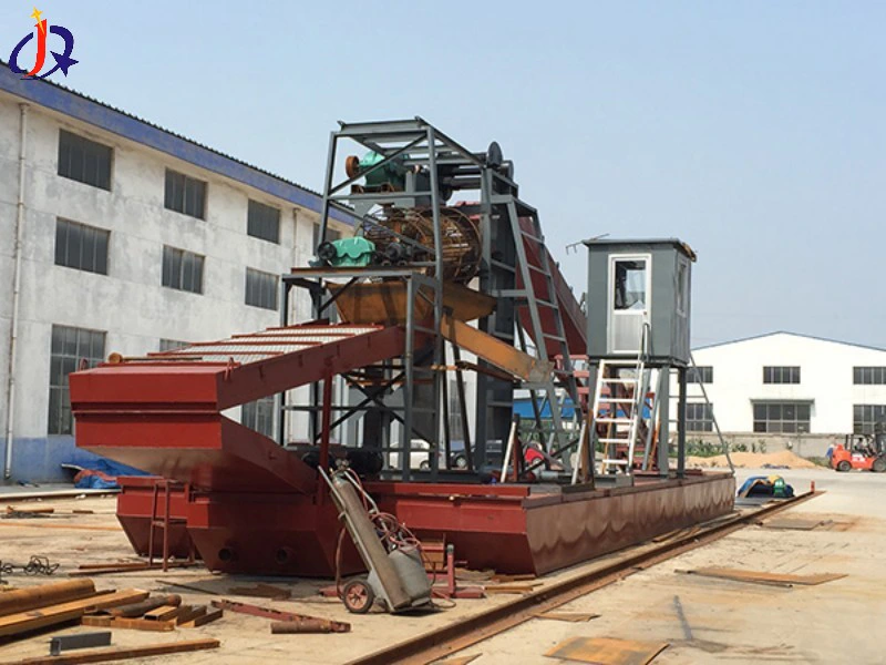 Sand Gold Dredger for River Gold Mining And Washing