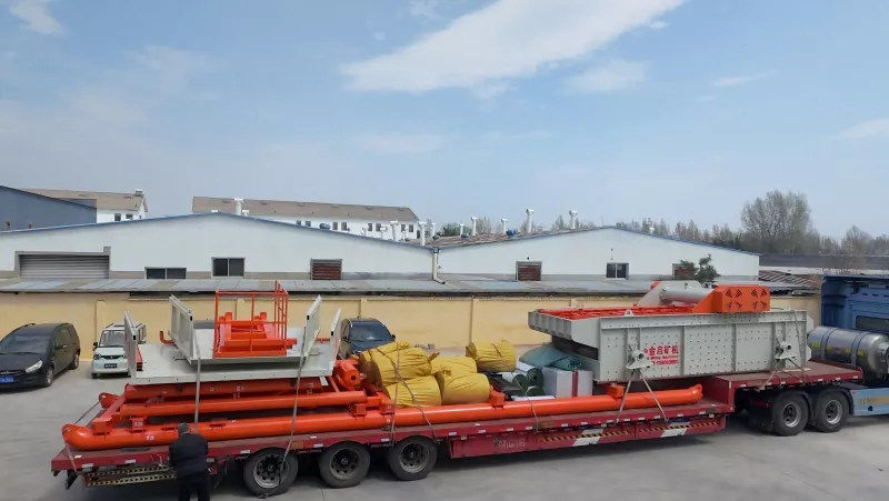 Jinqi Gold Mining Screen Unit Shipped