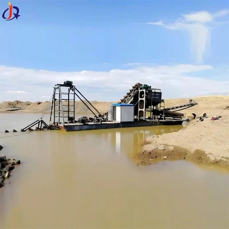 River Gold Dredger for utvinning av Placer Gold